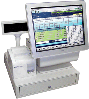 �^�b�`�p�l��POS_fujitsu_infotach1300